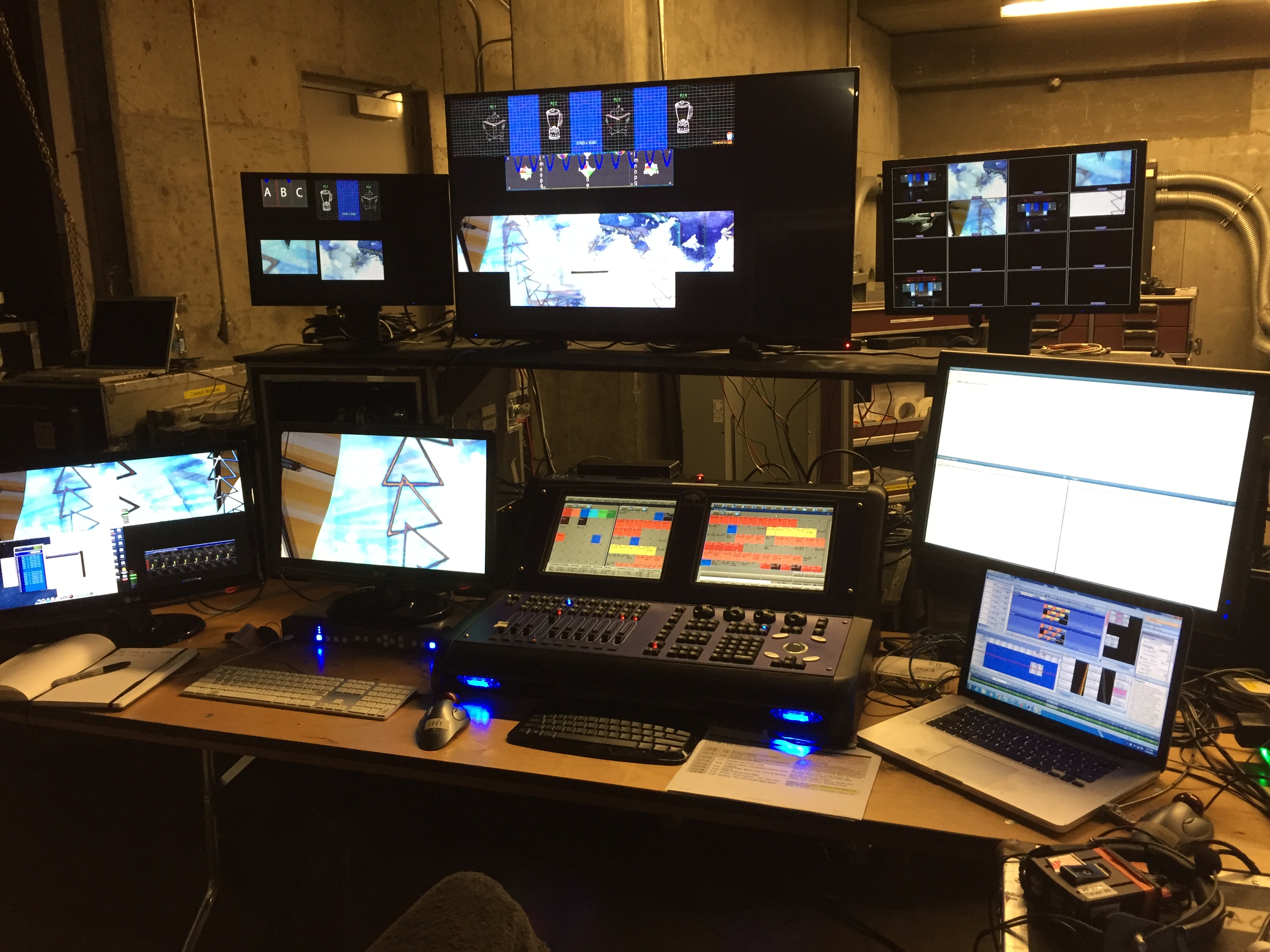 Production control room